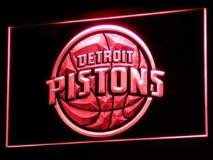 Detroit Pistons LED Neon Sign