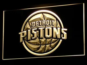 Detroit Pistons LED Neon Sign