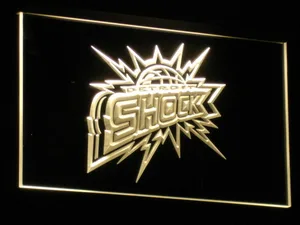 Detroit Shock LED Neon Sign