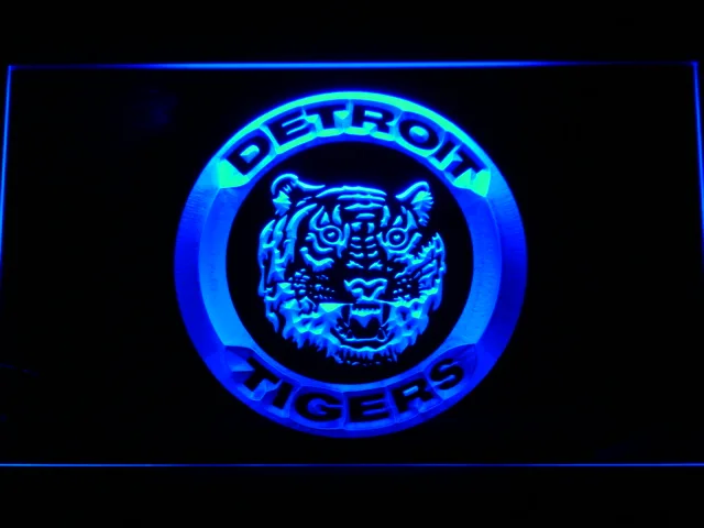 Detroit Tigers 12 LED Neon Sign - Legacy Edition