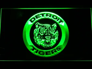 Detroit Tigers 12 LED Neon Sign - Legacy Edition
