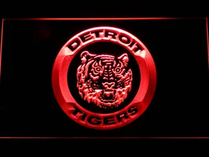 Detroit Tigers 12 LED Neon Sign - Legacy Edition