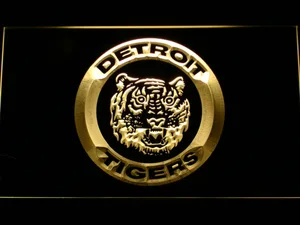Detroit Tigers 12 LED Neon Sign - Legacy Edition