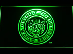 Detroit Tigers 5 LED Neon Sign - Legacy Edition