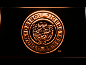 Detroit Tigers 5 LED Neon Sign - Legacy Edition