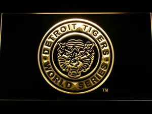 Detroit Tigers 5 LED Neon Sign - Legacy Edition