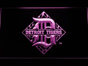 Detroit Tigers 7 LED Neon Sign - Legacy Edition