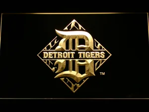 Detroit Tigers 7 LED Neon Sign - Legacy Edition