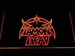 Diamond Head LED Neon Sign
