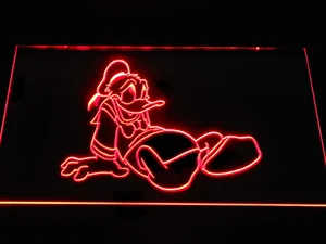 Donald Duck Slump LED Neon Sign