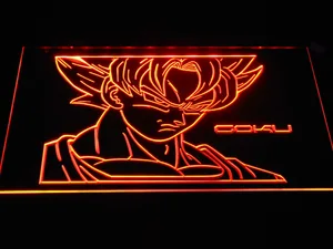 Dragon Ball Saiyan Goku LED Neon Sign