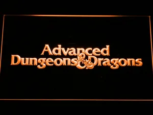 Dungeons & Dragons Advanced LED Neon Sign