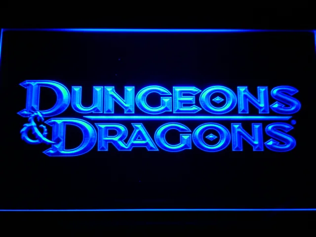 Dungeons & Dragons LED Neon Sign