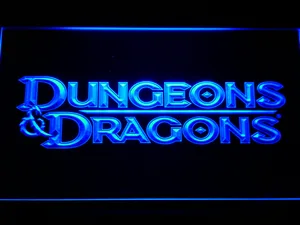 Dungeons & Dragons LED Neon Sign