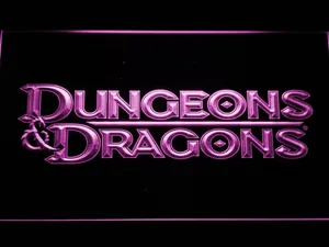 Dungeons & Dragons LED Neon Sign