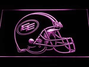 Edmonton Eskimos Helmet LED Neon Sign