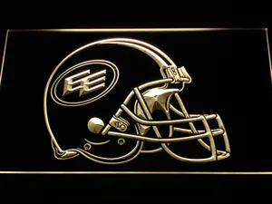 Edmonton Eskimos Helmet LED Neon Sign