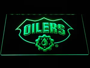 Edmonton Oilers Drop LED Neon Sign - Legacy Edition