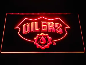 Edmonton Oilers Drop LED Neon Sign - Legacy Edition