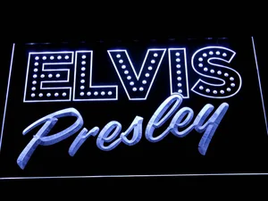 Elvis Presley Old School LED Neon Sign
