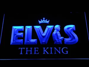 Elvis Presley The King LED Neon Sign