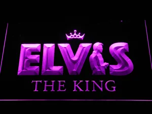 Elvis Presley The King LED Neon Sign