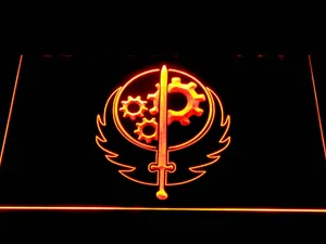 Fallout Brotherhood of Steel LED Neon Sign