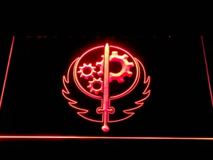 Fallout Brotherhood of Steel LED Neon Sign