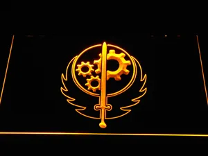 Fallout Brotherhood of Steel LED Neon Sign