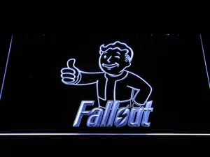 Fallout Vault Boy LED Neon Sign
