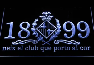 FC Barcelona 1899 Chant LED Neon Sign - Legacy Edition
