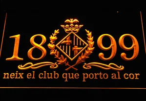 FC Barcelona 1899 Chant LED Neon Sign - Legacy Edition