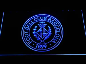 FC Barcelona Crest LED Neon Sign - Legacy Edition