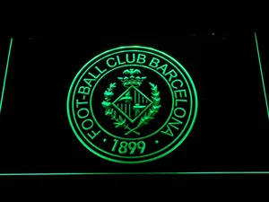 FC Barcelona Crest LED Neon Sign