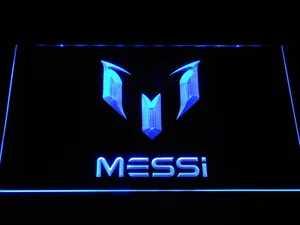 FC Barcelona Lionel Messi Logo LED Neon Sign