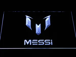 FC Barcelona Lionel Messi Logo LED Neon Sign