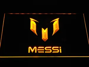 FC Barcelona Lionel Messi Logo LED Neon Sign