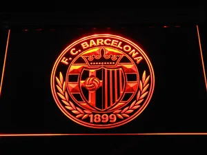 FC Barcelona Shield Crest LED Neon Sign - Legacy Edition