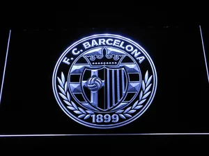 FC Barcelona Shield Crest LED Neon Sign - Legacy Edition