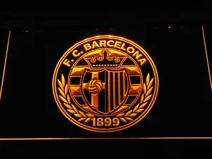 FC Barcelona Shield Crest LED Neon Sign - Legacy Edition