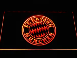 FC Bayern Munchen Crest LED Neon Sign
