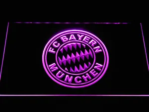 FC Bayern Munchen Crest LED Neon Sign