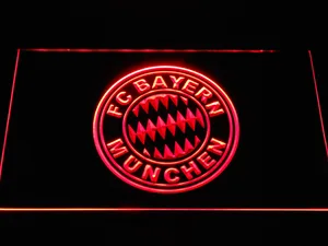 FC Bayern Munchen Crest LED Neon Sign