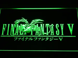 Final Fantasy V LED Neon Sign