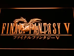 Final Fantasy V LED Neon Sign