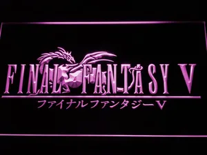 Final Fantasy V LED Neon Sign