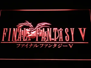 Final Fantasy V LED Neon Sign
