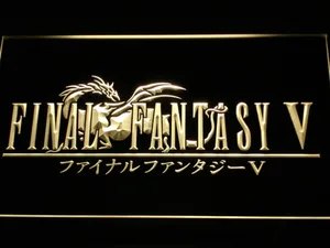 Final Fantasy V LED Neon Sign