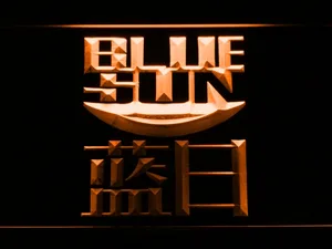 Firefly Blue Sun LED Neon Sign
