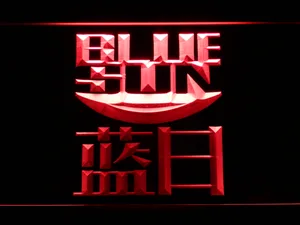 Firefly Blue Sun LED Neon Sign